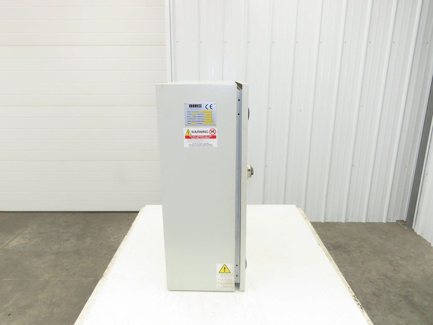 OMS Electrical Enclosure Control Panel Backplate 800x600x270mm Wall Mount