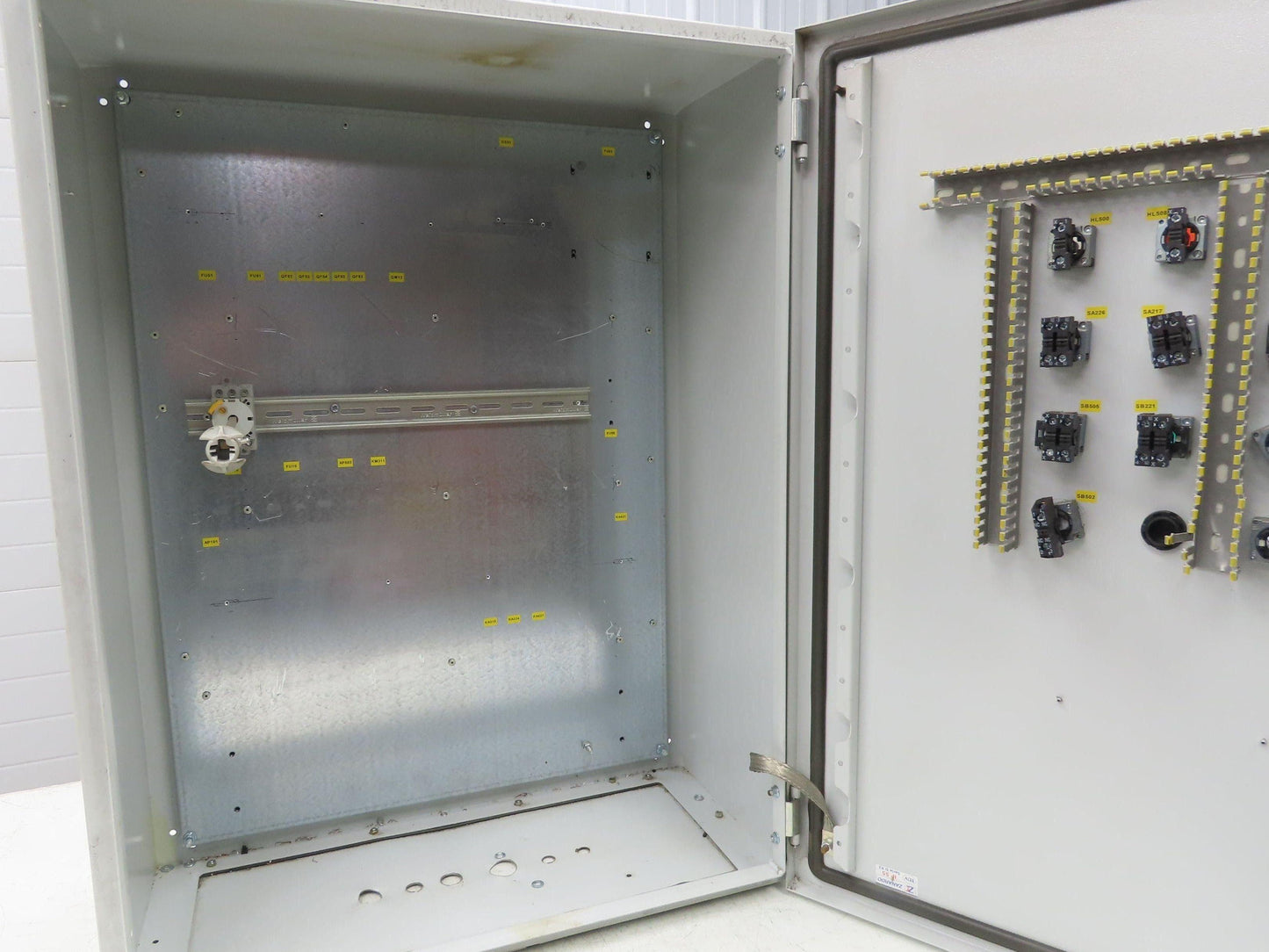 OMS Electrical Enclosure Control Panel Backplate 800x600x270mm Wall Mount