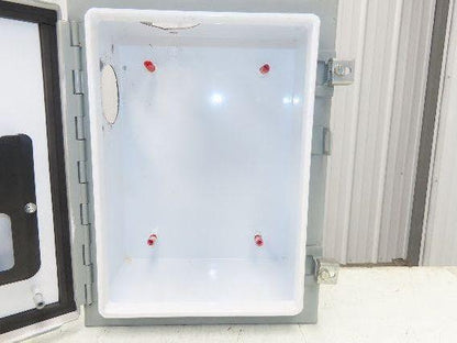 Hoffman A161208LP Electrical Enclosure 16x12x8" JIC Box Backplate Type 12