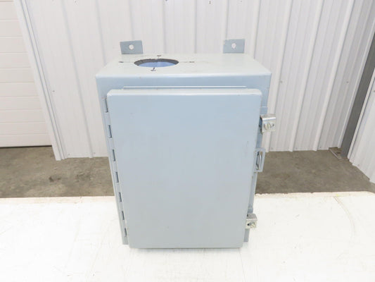 Hoffman A161208LP Electrical Enclosure 16x12x8" JIC Box Backplate Type 12