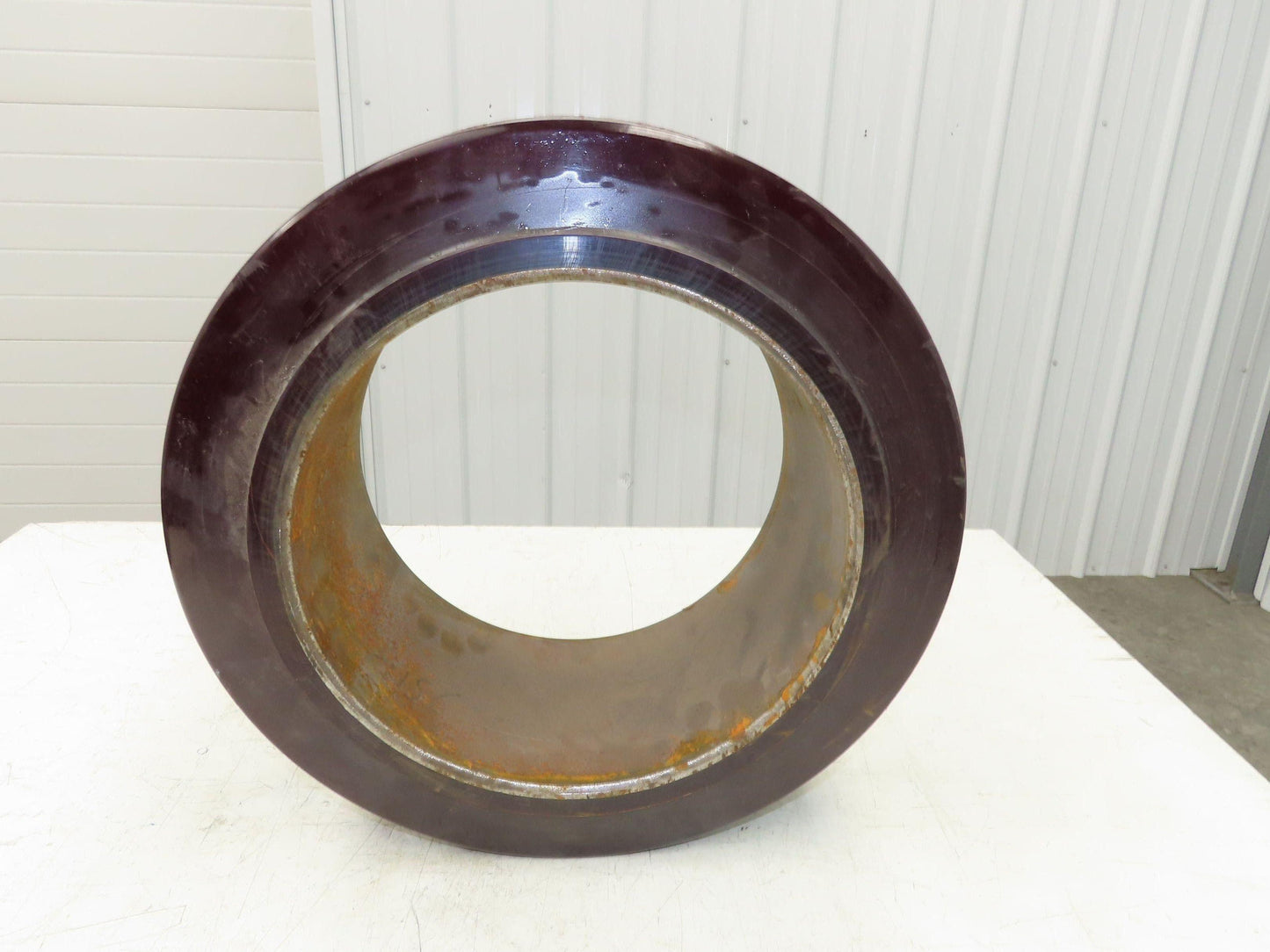 Superior Tire 18x7x12-1/8 Press-On Forklift Tire Polyurethane Smooth Cushothane