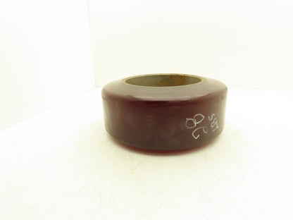 13"x 5-1/2"x 8" Press-On Forklift Tire Polyurethane Smooth Cushothane Red