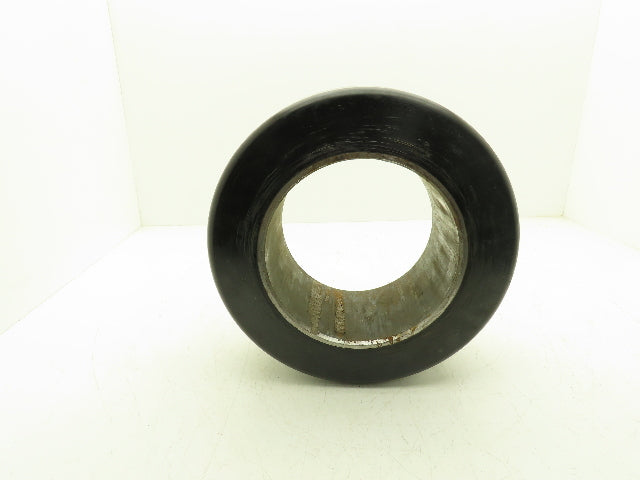 13-1/4"x 5-1/2"x 8" Press-On Forklift Tire Polyurethane Smooth Cushothane Black