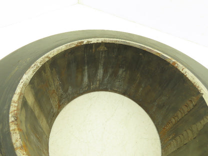 13-1/4"x 5-1/2"x 8" Press-On Forklift Tire Polyurethane Smooth Cushothane Black