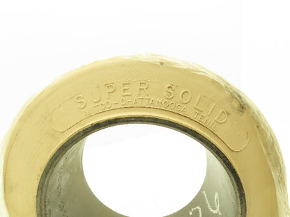 Mitco 13-1/2x4-1/2x8 Super Solid Press-On Forklift Tire Smooth Non-Marking White