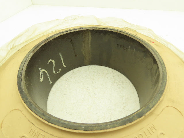 Mitco 13-1/2x4-1/2x8 Super Solid Press-On Forklift Tire Smooth Non-Marking White