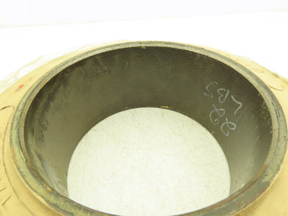 Mitco 13-1/2x4-1/2x8 Super Solid Press-On Forklift Tire Smooth Non-Marking White