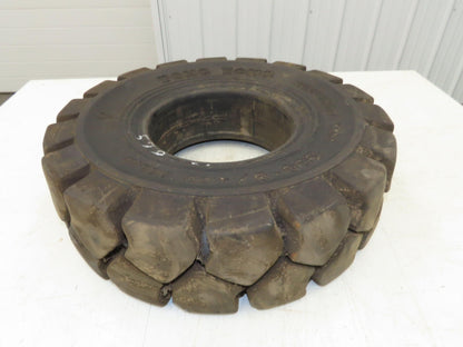 Tong Yong 20x6.00-9/4.00 Forklift Tire Resilient Solid Traction Black 20x6x9"
