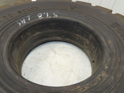 Tong Yong 20x6.00-9/4.00 Forklift Tire Resilient Solid Traction Black 20x6x9"