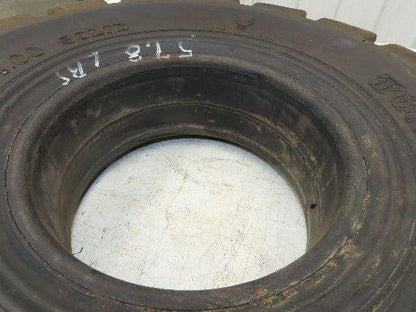 Tong Yong 20x6.00-9/4.00 Forklift Tire Resilient Solid Traction Black 20x6x9"
