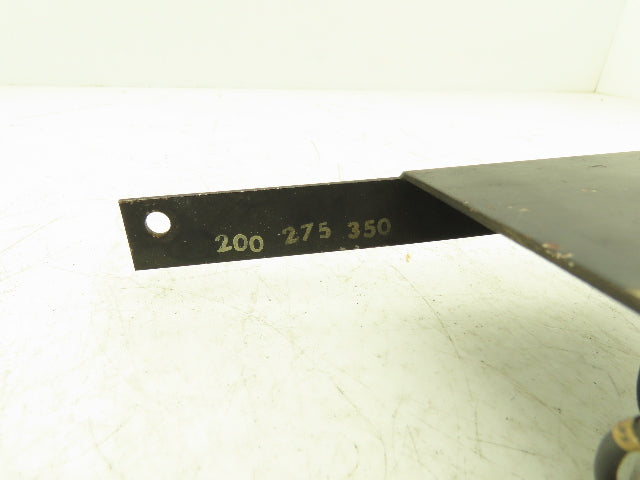 Ohmite 412-6 Rotary Power Tap Switch 50A 300vAC Non-Shorting 6-Position