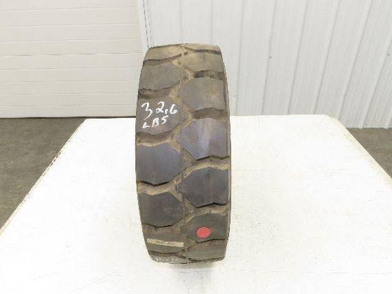 Mitco Duro-Soft SRB 16x6-8 Forklift Tire Resilient Solid Traction Black