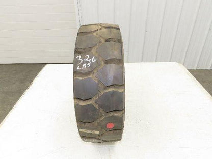 Mitco Duro-Soft SRB 16x6-8 Forklift Tire Resilient Solid Traction Black