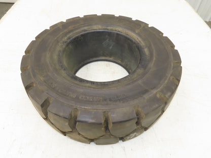 Mitco Duro-Soft SRB 16x6-8 Forklift Tire Resilient Solid Traction Black