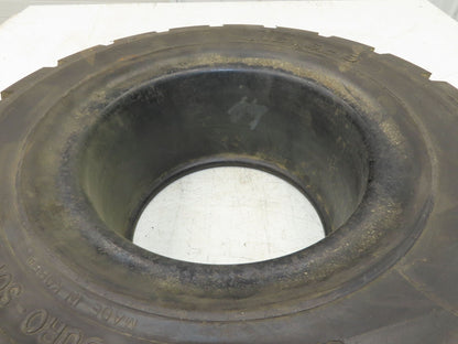 Mitco Duro-Soft SRB 16x6-8 Forklift Tire Resilient Solid Traction Black