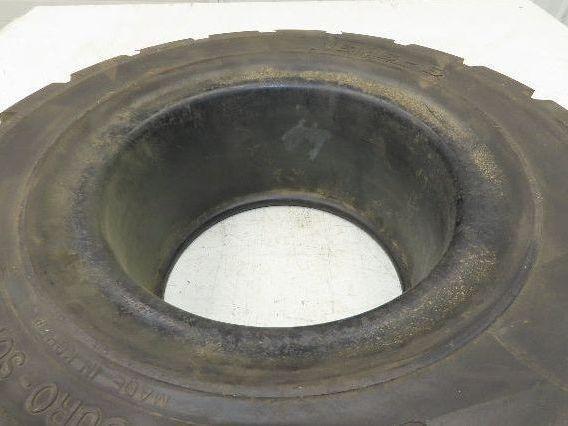 Mitco Duro-Soft SRB 16x6-8 Forklift Tire Resilient Solid Traction Black