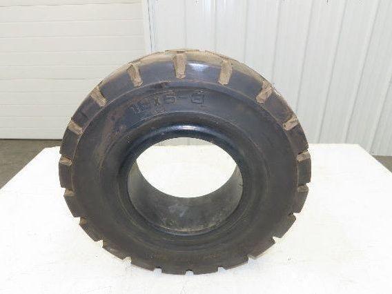 Mitco Duro-Soft SRB 16x6-8 Forklift Tire Resilient Solid Traction Black