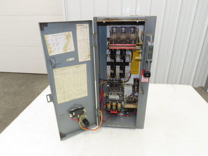 Square D 8538SBG13 Combination Motor Starter Size 0 NEMA 5Hp 600V 30A Fused