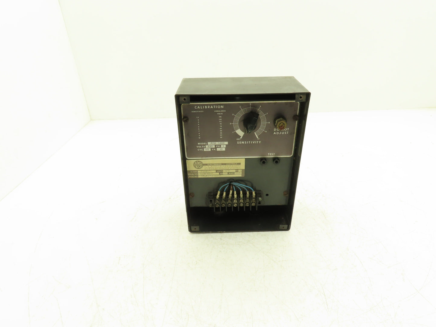 US Motors PFR-1480 Phase Guard 3 Phase Imbalance Protector 480v 10VA