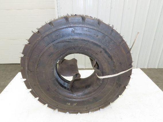 Steller Powerlifter 6.9016.00.9 NHS Pneumatic Air Forklift Traction Tire Black