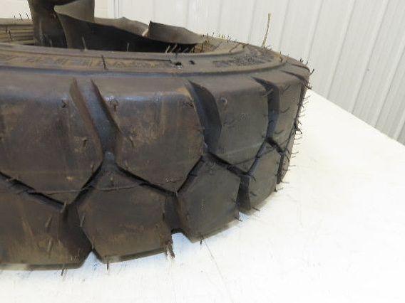 Steller Powerlifter 6.9016.00.9 NHS Pneumatic Air Forklift Traction Tire Black