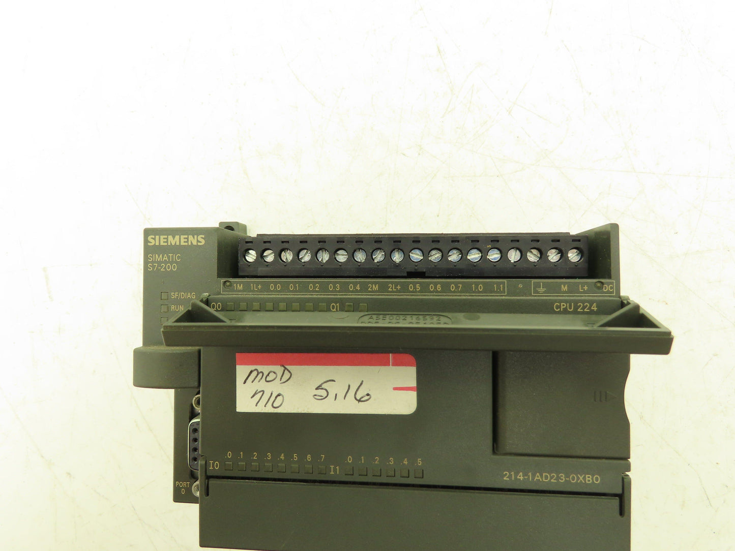 Siemens 6ES7 214-1AD23-0XB0 Simatic S7-200 CPU 224 24VDC