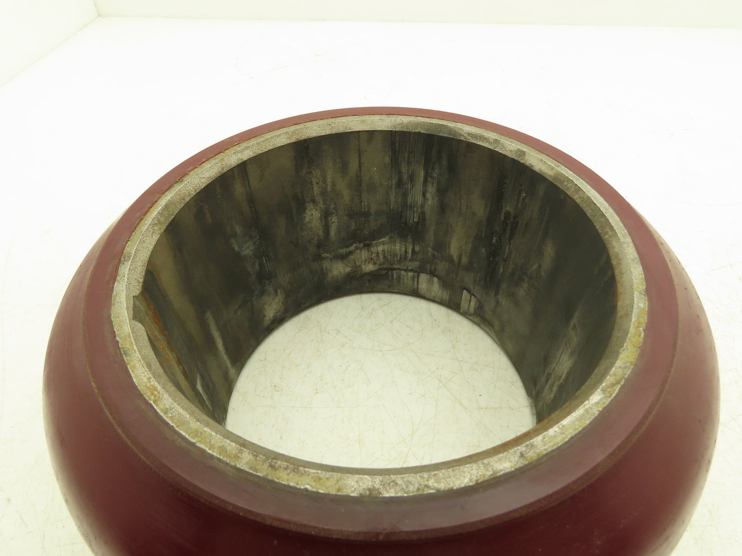 9-3/4x5x6-1/2 Press-On Forklift Tire Polyurethane Smooth Cushothane