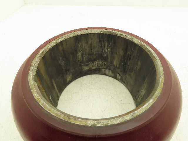 9-3/4x5x6-1/2 Press-On Forklift Tire Polyurethane Smooth Cushothane