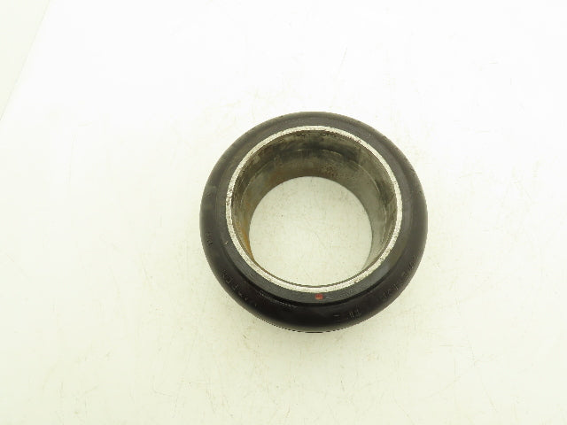 Superior 10x5x6-1/2 Press-On Forklift Tire Polyurethane Smooth Cushothane Black