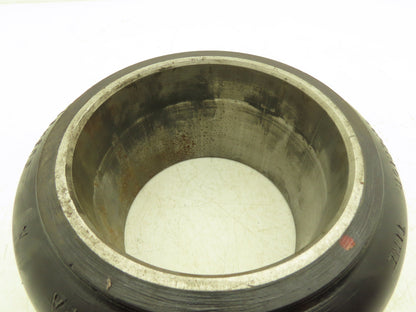 Superior 10x5x6-1/2 Press-On Forklift Tire Polyurethane Smooth Cushothane Black