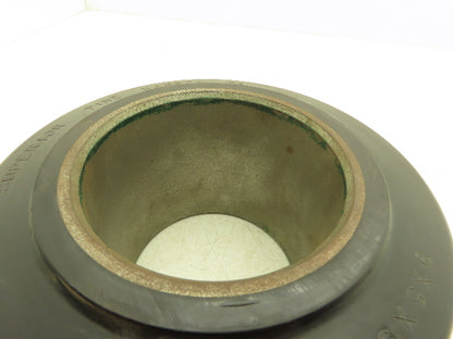 Superior Tire 9x5x5 Press-On Forklift Tire Polyurethane Solid Smooth Black