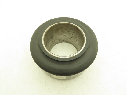 Dyalon B Hyster 9x5x5 Press-On Forklift Tire Polyurethane Solid Smooth Black