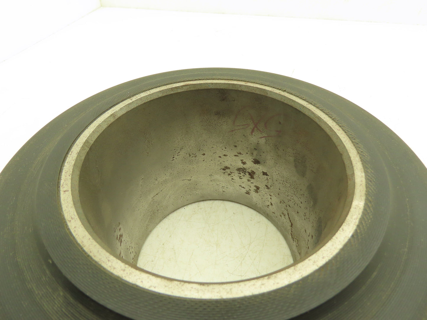 Dyalon B Hyster 9x5x5 Press-On Forklift Tire Polyurethane Solid Smooth Black