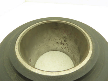 Dyalon B Hyster 9x5x5 Press-On Forklift Tire Polyurethane Solid Smooth Black