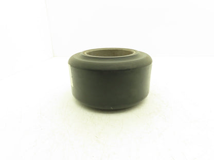 Dyalon B Hyster 9x5x5 Press-On Forklift Tire Polyurethane Solid Smooth Black