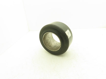 Dyalon B Hyster 9x5x5 Press-On Forklift Tire Polyurethane Solid Smooth Black