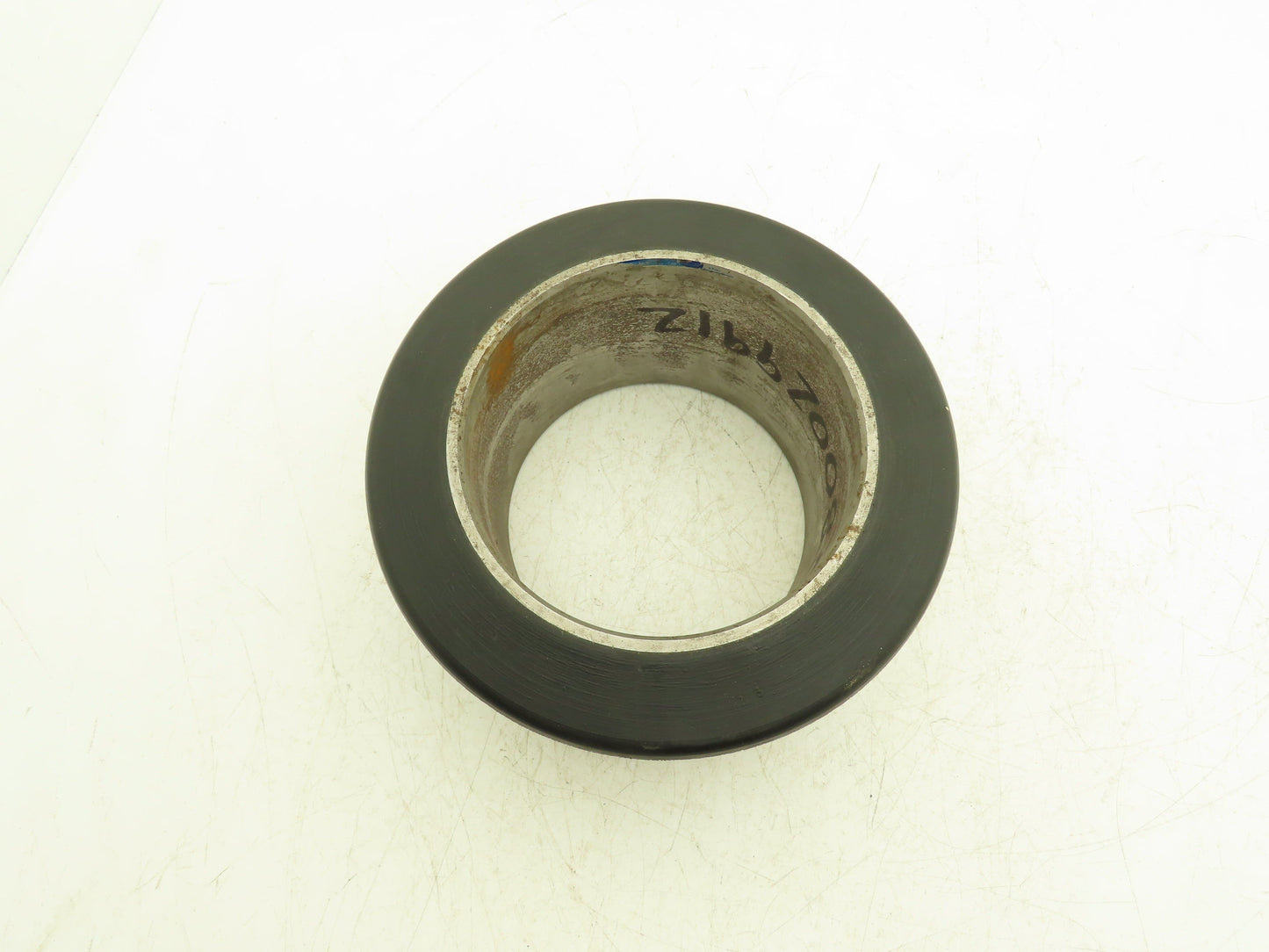 10x5x6-1/2 Press-On Forklift Tire Polyurethane Solid Smooth Black