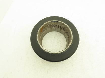 10x5x6-1/2 Press-On Forklift Tire Polyurethane Solid Smooth Black