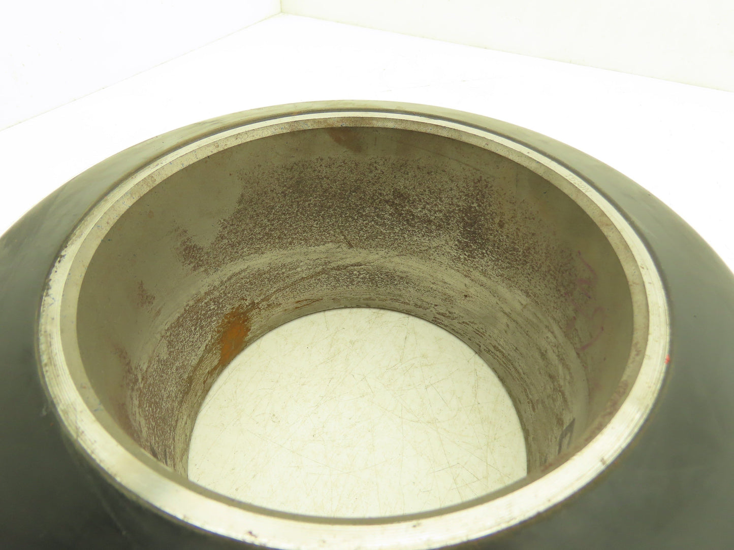 10x5x6-1/2 Press-On Forklift Tire Polyurethane Solid Smooth Black