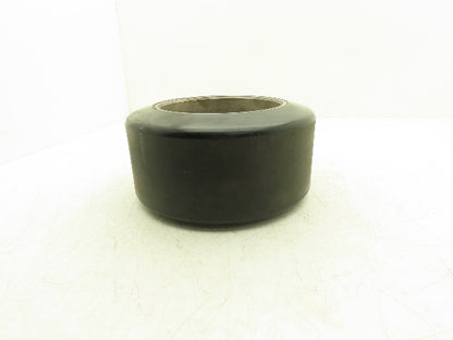 10x5x6-1/2 Press-On Forklift Tire Polyurethane Solid Smooth Black