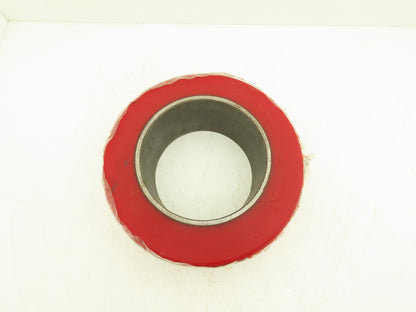 Superior 13.5x5.5x8 Press-On Forklift Tire Polyurethane Smooth Cushothane Red
