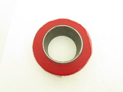 Superior 13.5x5.5x8 Press-On Forklift Tire Polyurethane Smooth Cushothane Red