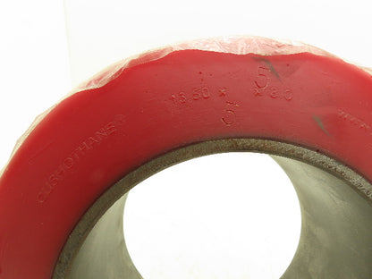 Superior 13.5x5.5x8 Press-On Forklift Tire Polyurethane Smooth Cushothane Red