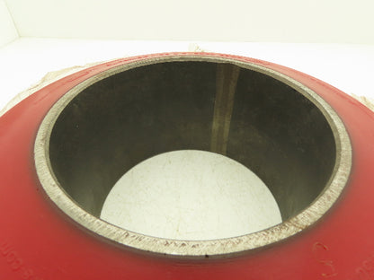 Superior 13.5x5.5x8 Press-On Forklift Tire Polyurethane Smooth Cushothane Red