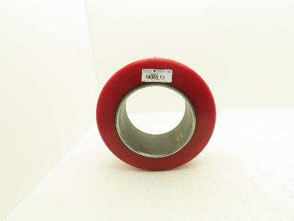 Superior 13.5x5.5x8 Press-On Forklift Tire Polyurethane Smooth Cushothane Red