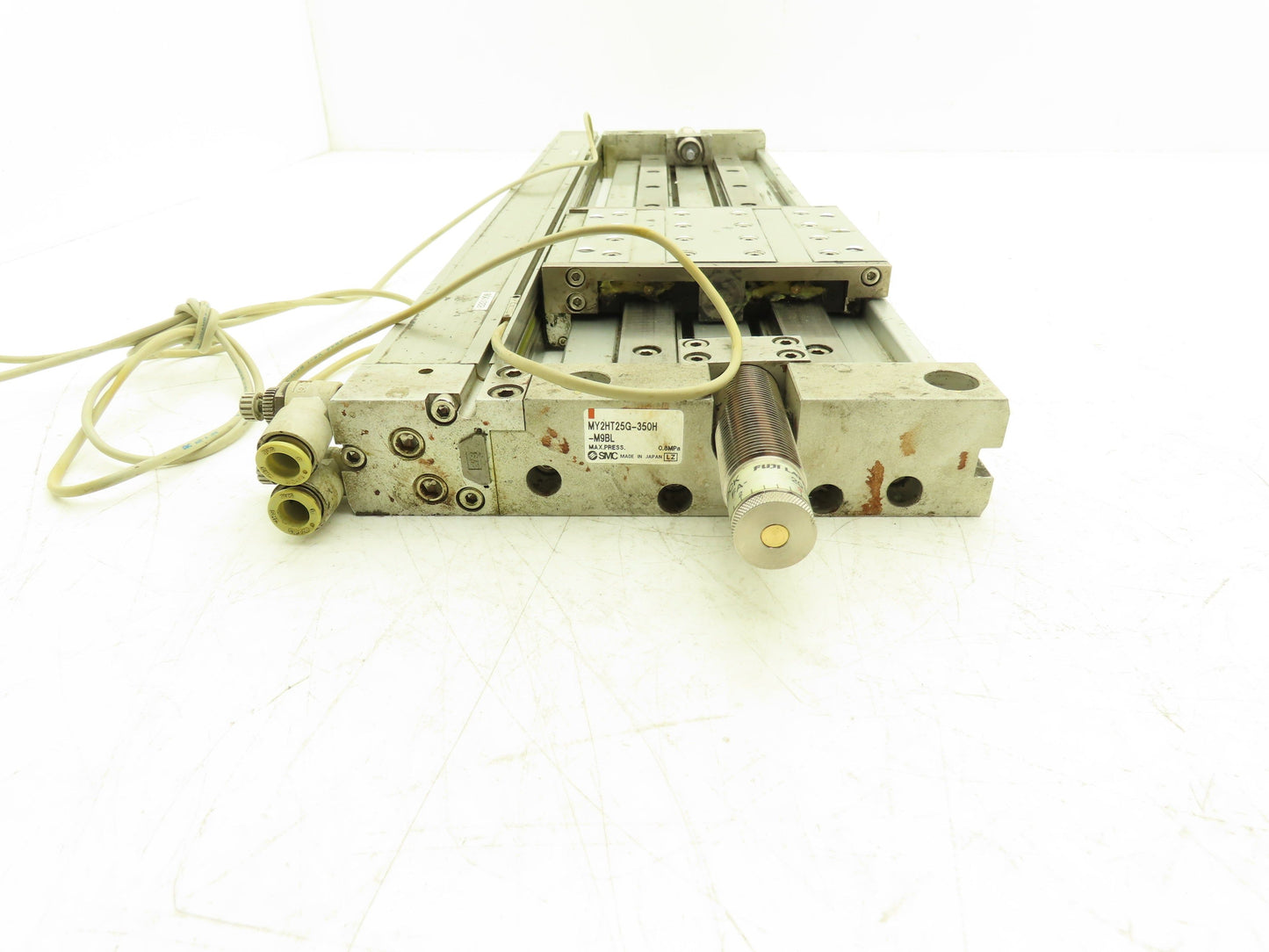 SMC MY2HT25G-350 Pneumatic Rodless Air Cylinder Guide 25mm Bore 350mm Stroke