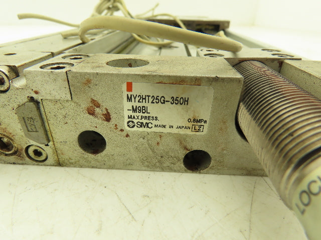 SMC MY2HT25G-350 Pneumatic Rodless Air Cylinder Guide 25mm Bore 350mm Stroke