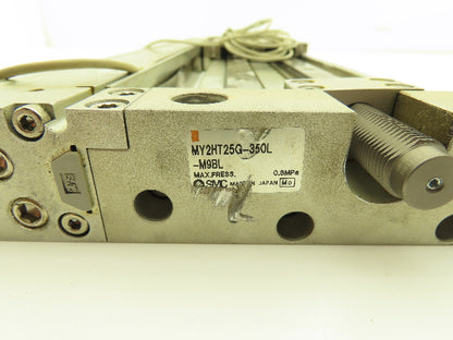SMC MY2HT25G-350 Pneumatic Rodless Air Cylinder Guide 25mm Bore 350mm Stroke