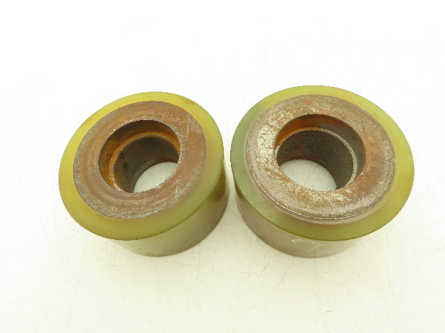 Total Source SYF Forklift Pallet Jack Poly Load Wheel 5x2-7/8x2-7/16"  Lot of 2