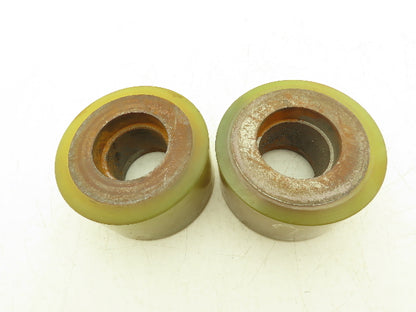 Total Source SYF Forklift Pallet Jack Poly Load Wheel 5x2-7/8x2-7/16"  Lot of 2